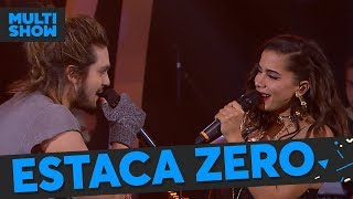 Estaca Zero  Acordando o Prédio  Luan Santana e Anitta  Música Boa Ao Vivo [upl. by Nraa425]