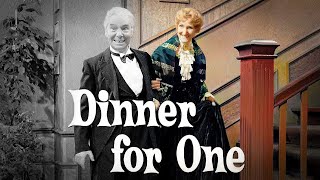 Dinner for One 1963  Freddie Frinton  HD Colorised FULL MOVIE [upl. by Gregg]