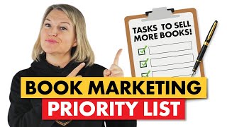 Book Marketing Priority List for NonFiction Authors [upl. by Letnoj514]