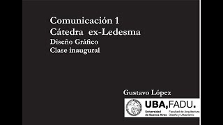 clase inaugural comunicación 1 2020 [upl. by Eniladam]