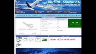 How to make money in Airline Manager facebook [upl. by Koziarz136]