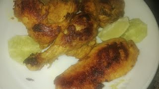 Butter diye gaser chulay chicken BBQ recipe [upl. by Eerahc961]