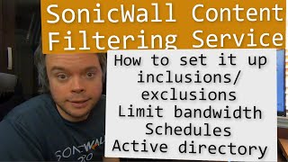 How to configure SonicWall Content Filtering Service CFS [upl. by Libyc966]