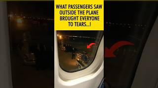 When the Plane Landed What Passengers Saw Outside Brought Everyone to Tears shorts lifestory [upl. by Engud]