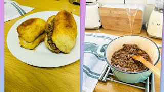 Let’s make fat cakes with mince  Chit chat with me vlog [upl. by Kippie]