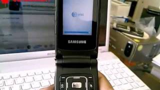 Samsung Rugby II A847 Unlocking Instructions [upl. by Hulbig603]