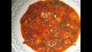 How to cook the incredible and tasty Cilantro King Fish Stew  Dhania Machli [upl. by Arnon51]