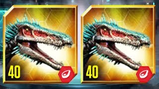 BARYONYX MAX LEVEL 40  Jurassic World The Game [upl. by Ahsinid854]