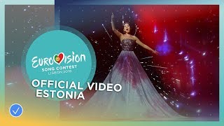 Elina Nechayeva  La Forza  Estonia  Official Video  Eurovision 2018 [upl. by Inverson]