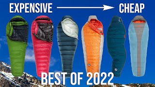 The TOP sleeping bags of 2022 and one you can afford [upl. by Jose]