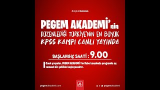 PEGEM AKADEMİ 2022 GENEL TEKRAR KAMPI ÖĞRETİM İLKE VE YÖNTEMLERİ1 25062022 [upl. by Neelloj]