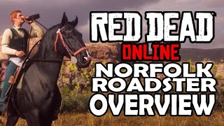 Norfolk Roadster Overview  Red Dead Online Horses  Red Dead Redemption 2 [upl. by Nosnevets798]