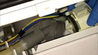 How to replace drain pump in Bosch dishwasher [upl. by Euqinim]