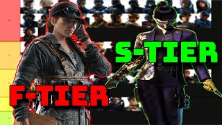 The BEST Operator Tier list DEMON VEIL  Rainbow Six Siege [upl. by Mij]