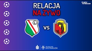 Legia Warszawa  Jagiellonia Białystok MECZ NA ŻYWO Ekstraklasa RELACJA KOMENTARZ STUDIO [upl. by Siaht]