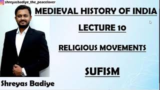 Sufism  Religious Movements  Medieval History of India [upl. by Bettzel]