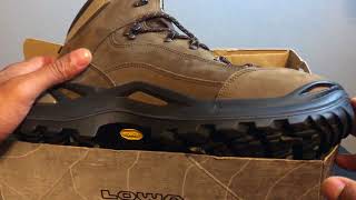 LOWA Renegade GTX Hiking Boots Unboxing [upl. by Simmonds113]