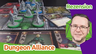 Dungeon Alliance  Vielseitiger deterministischer Dungeon Crawler  BrettspielRezension  staygeeky [upl. by Ajit]