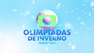 Chamada da transmissão dos JOGOS OLÍMPICOS DE INVERNO  OLIMPÍADAS DE INVERNO Pequim 2022 na Globo [upl. by Eppilihp]