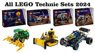 Every LEGO Technic Spring 2024 Sets [upl. by Beckett]