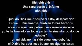 Una lettera dall´inferno Emis Killa Lyrics Español [upl. by Aivart]