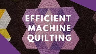 The Daytime Quilt Show Machine Quilting Efficiently with Angela Walters and her kids [upl. by Lal]