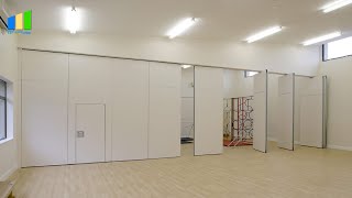 Movable Partition Wall amp Installation  How to Make the Movable Partition Wall Installation [upl. by Leveroni589]