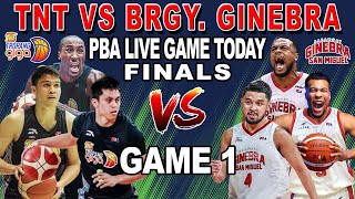 BRGY GINEBRA vs TNT  Game 1 Finals  PBA Live Full Game Today October 27 2024  2K24 [upl. by Drusy604]