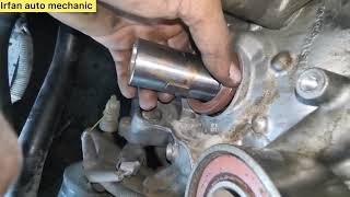 Remove and Replace Crankshaft oil Seal [upl. by Niletak]