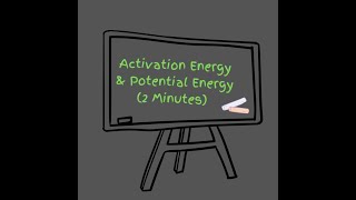 Activation Energy amp Potential Energy 2 Min  catalyst collision theory ETC [upl. by Llewoh]