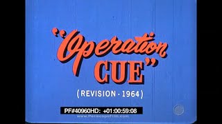 Operation Cue  1955 Operation Teapot Nuclear Tests Apple2 Nevada Test Site 40960 [upl. by Akiv]