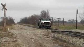 Canadian National HiRail Truck [upl. by Ener]