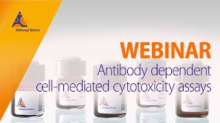 Antibody dependent cellmediated cytotoxicity assays WEBINAR [upl. by Nairahcaz]