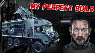 Ollie Ollertons ultimate bug out vehicle build Pinzgauer 6x6 campervan [upl. by Yboj]