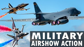 The BEST of Military Airshow Action 2022 [upl. by Nylehtak]