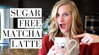 Healthy Matcha Latte Recipe Low Carb No Sugar Added Keto Friendly [upl. by Llennol628]