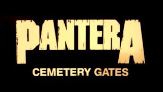 Pantera  Cemetery Gates guitar cover [upl. by Gurevich]