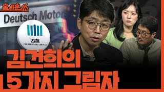 홍사훈쑈 도이치 주가조작 김건희는 알고 있었다ㅣ심인보 amp 김묘성ㅣ 2024년 10월 15일 화요일 [upl. by Nonnahsal]