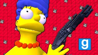 marge simpsons voice is hilarious gmod murder [upl. by Htiekal]