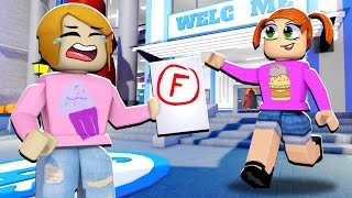 Roblox  First Time Going To Bayside High School With Molly and Daisy [upl. by Caneghem]