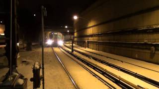 TTC Bombardier T1 arriving at Davisville Station [upl. by Nemra]