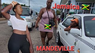 Walking Tour In Mandevile Jamaica  Not What I EXpected [upl. by Nilyak394]