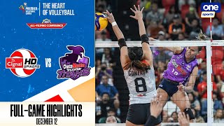 Cignal vs Choco Mucho semis Game 3 highlights  2023 PVL AllFilipino Conference  Dec 12 2023 [upl. by Oos]