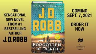 Forgotten in Death by JD Robb Book Trailer [upl. by Naarah]