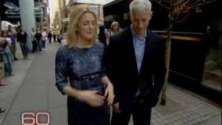 Drew Barrymore on the Streets of New York Anderson Cooper and Drew on 60 Minutes [upl. by Akived]