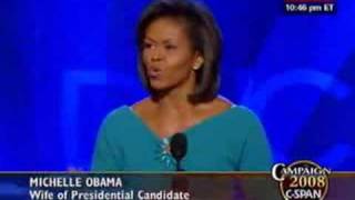 Michelle Obama Keynote Address at DNC [upl. by Enyala]