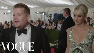 James Corden on Carpool Karaoke and Being Anna Wintours Favorite Comedian  Met Gala 2016 [upl. by England]