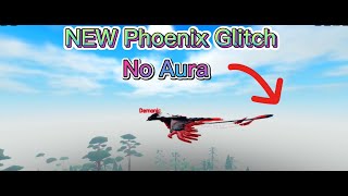 Roblox Feather Family  NEW Phoenix Glitch  No Aura behind the Wings [upl. by Allys137]