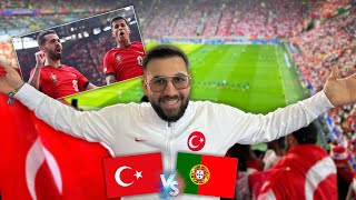 Türkei  Portugal 🇹🇷🇵🇹 HYPE VORBEI…😰 Stadionvlog [upl. by Winslow873]