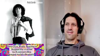 Gloria by Patti Smith Horses full album reaction [upl. by Narcho]